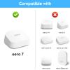Wall Mount Holder for eero 7 Mesh Router & Extender  Secure Mounting Bracket with Cable Management for Dual-Band Wi-Fi 7 Routers & Smart Home Systems  Effortless Installation, Space-Saving (1 Pack) view 3
