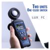 Digital Photometer Photographic Lighting Test Photometer Handheld LED Photometer Data Retention Precision Photometer Suitable for Supermarkets, Beaches, Farms(BCL620) view 2