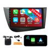 [2G 64G] Android Car Stereo FM Radio Carplay Android Auto 9" Touchscreen Headunit Media Player with Backup Camera for Seat Leon 2005 2006 2007 2008 2009 2010 2011 2012 RHD view 1