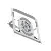 Adjustable Aluminum Laptop Stand With Cooling Fan For 22in Laptop Portable Notebook Coolers Effective Heat Dissipation view 1