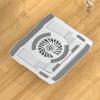 Adjustable Aluminum Laptop Stand With Cooling Fan For 22in Laptop Portable Notebook Coolers Effective Heat Dissipation view 4