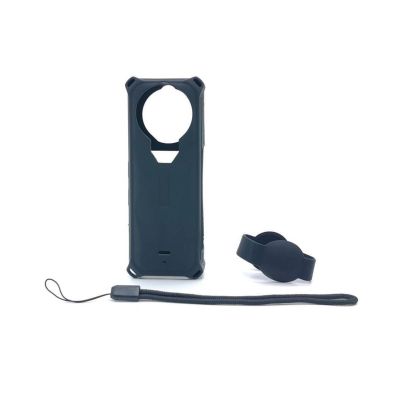 XBERSTAR Silicone Case for Insta360 X5 Lens Cap Silicone Cover Case Kit (Black)