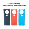 XBERSTAR Silicone Case for Insta360 X5 Lens Cap Silicone Cover Case Kit (Black) view 4