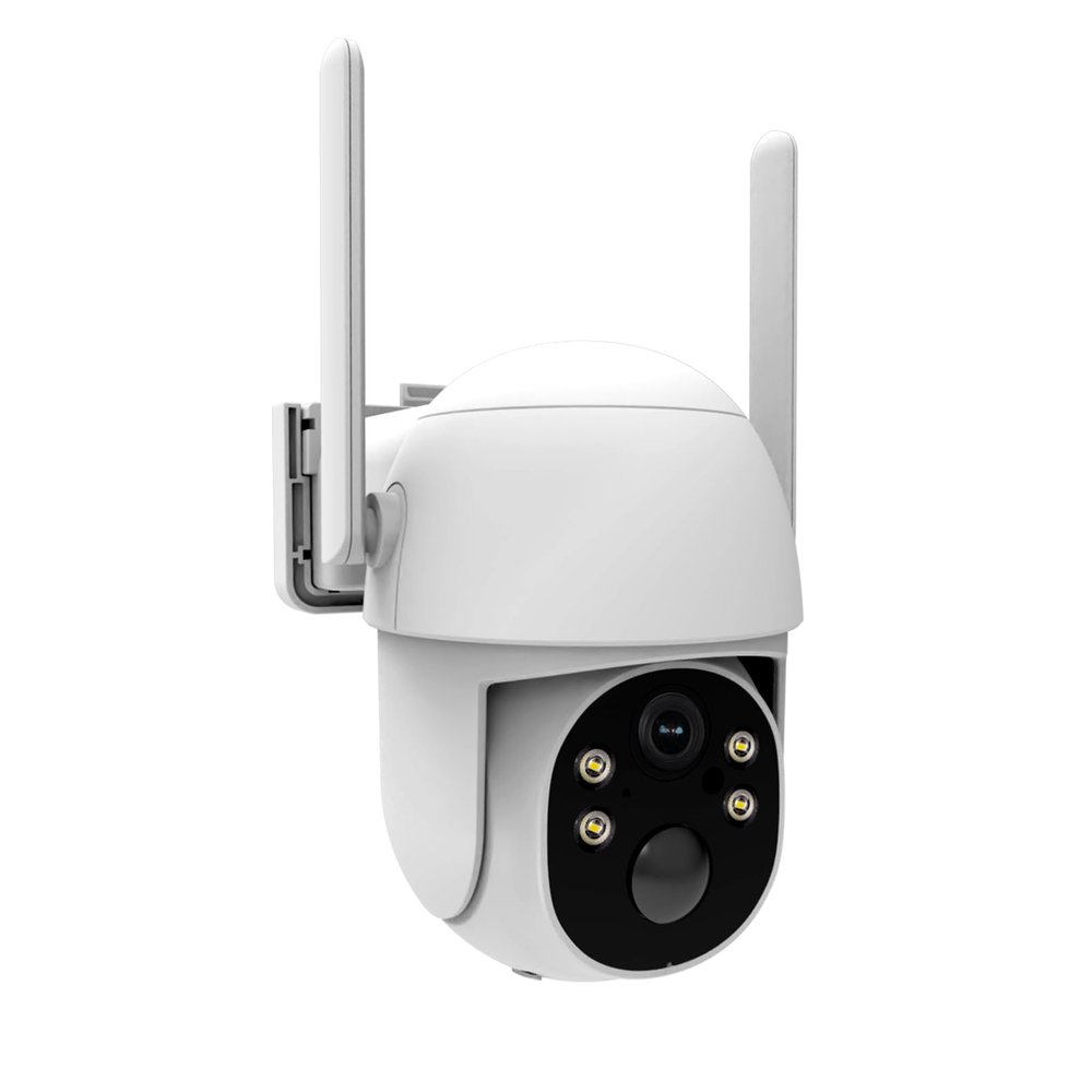 MOES Outdoor Solar Powered 4G LTE Security Camera with Built-in VSIM Card, Wireless Surveillance for Remote Areas, No WiFi Required, No Monthly Data Fees