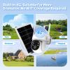 MOES Outdoor Solar Powered 4G LTE Security Camera with Built-in VSIM Card, Wireless Surveillance for Remote Areas, No WiFi Required, No Monthly Data Fees view 2