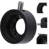 Baxnore SK6 Adjustable Aperture Diaphragm, 0.8-6 mm Aluminum Alloy Lens Diaphragm with 8 Vane, Optical Module for Microscope Camera view 3