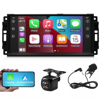 Bobuluo 7Inch Car Stereo Radio Compatible for Epica 2006-2011, 2 Din Android 13 Touch Screen with Built-in CarPlay Android Auto GPS Navigation Support FM/SWC/Bluetooth/Rear Camera