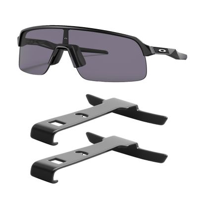 Kygear 2 Pairs Black Replacement Wicket for Oakley Sutro Lite OO9463 OO9463A/Sutro Lite Sweep OO9465/Sutro Lite Sweep Vented