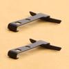 Kygear 2 Pairs Black Replacement Wicket for Oakley Sutro Lite OO9463 OO9463A/Sutro Lite Sweep OO9465/Sutro Lite Sweep Vented view 3