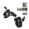 Akozon Double Camera Clamp 360 Degree Dual Clamp Camera Mount for Photography Studio Accessories view 3