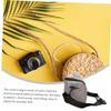 KALLORY Camera Storage Pouch Nylon Shoulder Bag for and Mirrorless Cameras Water-resistant Crossbody Carrying Case Versatile Wear for Travel and Outdoor Use view 4