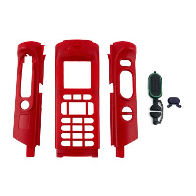 APX Series Replacement Housing Case Kit for APX8000 APX6000 M3 Radios | Shockproof Dustproof Protective Cover with Full-Keypad Access & Industrial-Grade Communication Equipment Parts (Red)