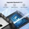 TONICOM USB-C Bluetooth Adapter for PS5 - Wireless Audio Bluetooth 5.3 Transmitter with APTX Low Latency & aptX-Adaptive, Plug & Play for Headphone/Earbuds/PS4/Switch/Laptop/PC view 3