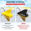 BLAKAYA Compatible with Chevrolet Camaro 2010-2015 Antenna Cover Shark Fin Trim Hood Real Carbon Fiber Automotive Roof Aerials (Black) view 3