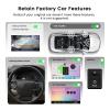 10.33'' Car Radio for Toyota Camry 2015 2016 2017, with Carplay & Android Auto, Android 13 QLED Display, BT 5.0, 4GLTE/5G WiFi, DTS, Vivid 13, Gyroscope, 8+256GB Stereo view 3