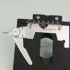 Microscope Kit Microscope Stainless Steel Specimen Presser Holder Biological Microscope Double-Layer Mechanical Stage Mobile Platform Specimen Presser Holder Slides Clips Microscope Lens Adapters view 2