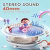 awatrue Kids Headphones, 74/85dB Safe Volume Limit, Stereo Sound, Wired On-Ear Headphones for Kids Boys Girls, 3.5mm Jack for Tablet, iPad, Kindle, YOTO Player, Airplane Travel, White view 3
