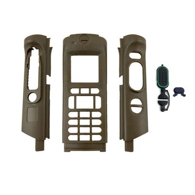 APX Series Replacement Housing Case Kit for APX8000 APX6000 M3 Radios | Shockproof Dustproof Protective Cover with Full-Keypad Access & Industrial-Grade Communication Equipment Parts (Brown)