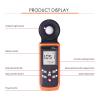 Lux Meter 0~200,000Lux Range Light Meter Pocket Design Illuminometer Lux/Fc Photometer Tester Enviromental Testing Luxometro view 2