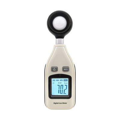 Light Meter Light Meter Digital Light Meter Handheld Ambient Temperature Meter 200,000 LUX Digital Light Meter Test Max Min Light Meter