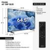 Samsung QN65Q8F 65 inch Class Q8F Series QLED 4K Vision AI Smart TV view 2
