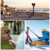 53.5" Action Camera Selfie Stick Tripod for DJI Osmo Pocket 3, GoPro Hero 14/13/12/11/10/Max, DJI Action 5 Pro/4, 2-in-1 Extendable Travel Vlog Handle Stand/Accessory for Vlog Video Recording view 4