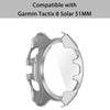 Screen Protector Case Compatible with Garmin Tactix 8 Solar 51MM, Case + Glass Integrated view 2