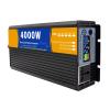 12v to 220v, 4000W Pure Sine Wave Inverter, 12V-72V DC to 110V/220V AC Car Power Converter with AC Outlets, LCD Display for Car, Truck, Home, Car Power Inverter,4000W-72V view 1