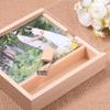 Walnut Album Box Flash Drives 64GB Photography Studio Memory Pen Drive Wedding Gift(Brown,Large) view 4