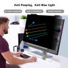 AIZYR Hanging Computer Privacy Screen Filter, Removable Privacy Anti Blue Light Shield, Laptop Anti Spy Anti Scratch Screen Protector Film,27inch 612.6mmx356mm view 2