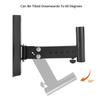 QWORK Heavy-Duty Speaker Brackets, 2 Pack DJ & PA Speaker Bracket, Wall Mount Speaker Stand, Adjustable PA Speaker Mount Bracket Holder view 4