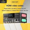 WayPonDEV ENC1-V3P 4K HD HDMI Encoder NDI Decoder - SRT RTMP/RTSP/UDP/H265 Protocols - Support POE and Tally - 100ms Low Latency, 10/100 RJ45 Ethernet Port for Live Stream Broadcasting (Hot Shot Kit) view 2