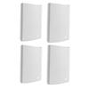 Definitive Technology Dymension AW-450 Outdoor Speaker Bundle  2 Pairs, All-Weather IP66 Surface-Mount Wired Speakers with 4.5" Woofer, 1 Tweeter & Passive Bass Radiator (White) view 1