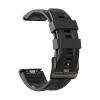 1PCS 26mm 22mm Silicone Strap For Garmin Fenix E 8 7X 7 Pro 6 6X 5 5X Plus/Epix Pro Gen 2/Descent G2(Style3 Black,1PCS QuickFit 26mm) view 1