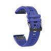 1PCS 26mm 22mm Silicone Strap For Garmin Fenix E 8 7X 7 Pro 6 6X 5 5X Plus/Epix Pro Gen 2/Descent G2(Style2 Blue,1PCS QuickFit 22mm) view 1