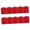 IMIKEYA 10pcs Red Cd DVD Paper Sleeves Lightweight Storage for Disc for Organizing Music and Movies and Portable Disc Cases view 1