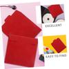 IMIKEYA 10pcs Red Cd DVD Paper Sleeves Lightweight Storage for Disc for Organizing Music and Movies and Portable Disc Cases view 3