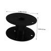 CATIEBYE 2pcs Plastic Cord Winder Reel Electric Cord for Extension Cables Wires and Optics view 2