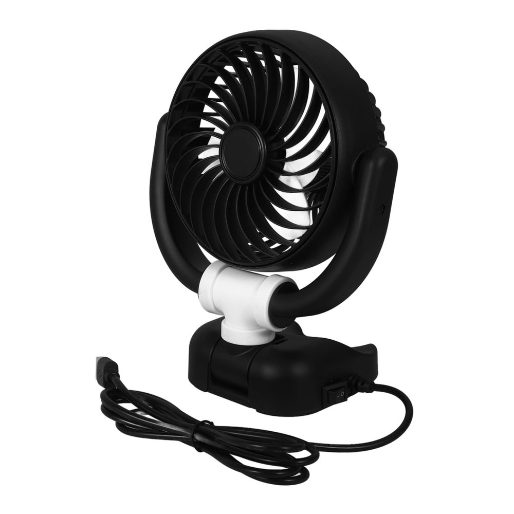 ABOOFAN Car Cooling Fan for Dashboard Powered Automotive Fan with Quiet Operation and Durable Design Low Power Consumption for Summer Use Cars Trucks and Rvs