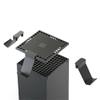 1 Set ABS Console Guard Heat Dissipation Dustproof Protective Cover+Handle Hooks Bracket Frame Replacement for Xbox Accessory view 1