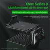 1 Set ABS Console Guard Heat Dissipation Dustproof Protective Cover+Handle Hooks Bracket Frame Replacement for Xbox Accessory view 2