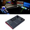 Audio Mixer, External Sound Card for Phone Computer 7 Vibrant LED Colors 12 Modes, 20 Sound Effects, and 4 Voice Modes, Soundboard for Streaming, Live, Content Creators view 2