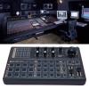 Audio Mixer, External Sound Card for Phone Computer 7 Vibrant LED Colors 12 Modes, 20 Sound Effects, and 4 Voice Modes, Soundboard for Streaming, Live, Content Creators view 3