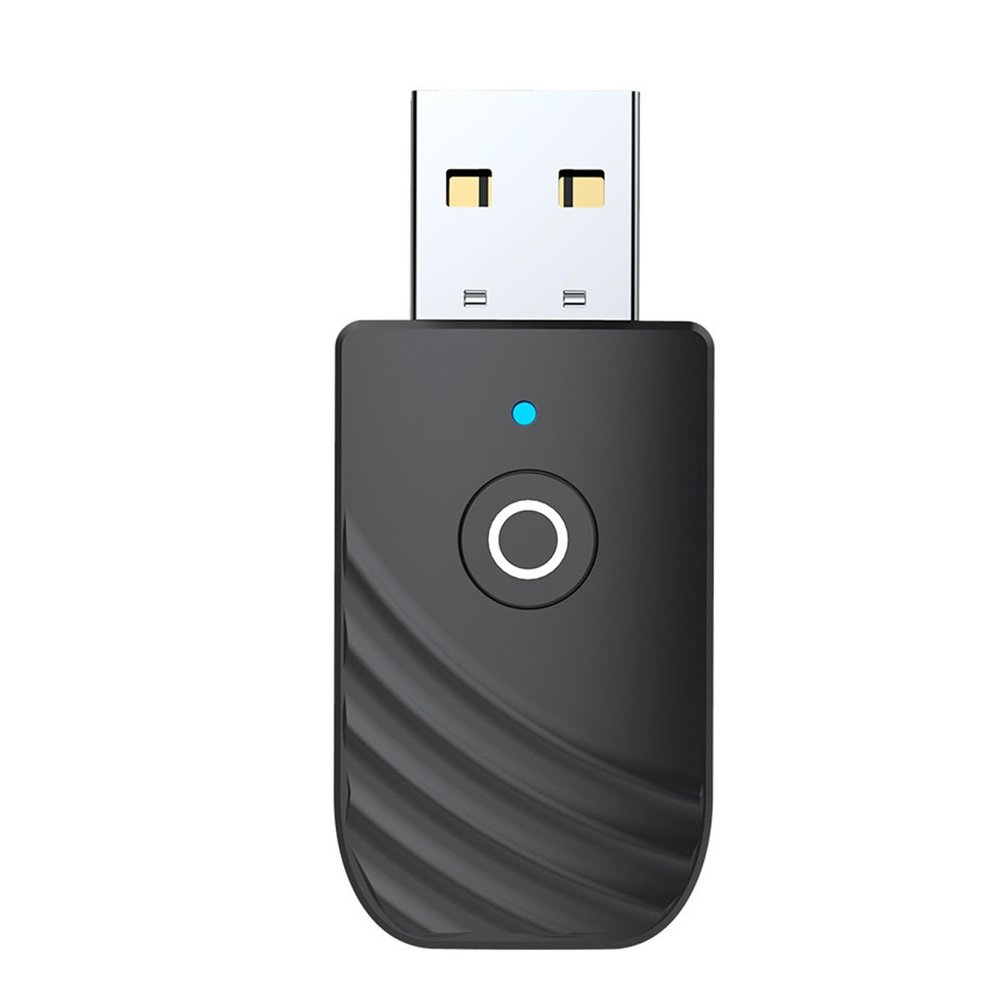 10M Dual Mode 3 in 1 Wireless USB Bluetooth 5.0 3.5mm Audio Transmitter Receiver Adapter Max Range for PC TV Car Accessory