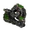 Resin Aquarium Decoration Fish Tank Mountain View Stone Ornament Landscape Hiding Cave Accessory view 3