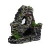 Resin Aquarium Decoration Fish Tank Mountain View Stone Ornament Landscape Hiding Cave Accessory view 4