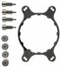 Round Cooler Mounting Bracket Kit for Corsair H55 H75 H80I V2 H100i V2 H115i Round Water-Cooled Radiator AMD AM4 Parts view 1