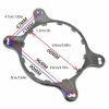 Round Cooler Mounting Bracket Kit for Corsair H55 H75 H80I V2 H100i V2 H115i Round Water-Cooled Radiator AMD AM4 Parts view 2