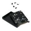 Aluminum Alloy mSATA SSDs to 2.5" PATA/IDE Adapter Card with Case 44 Pins HDD Enclosure Computer Laptop Accessories view 1