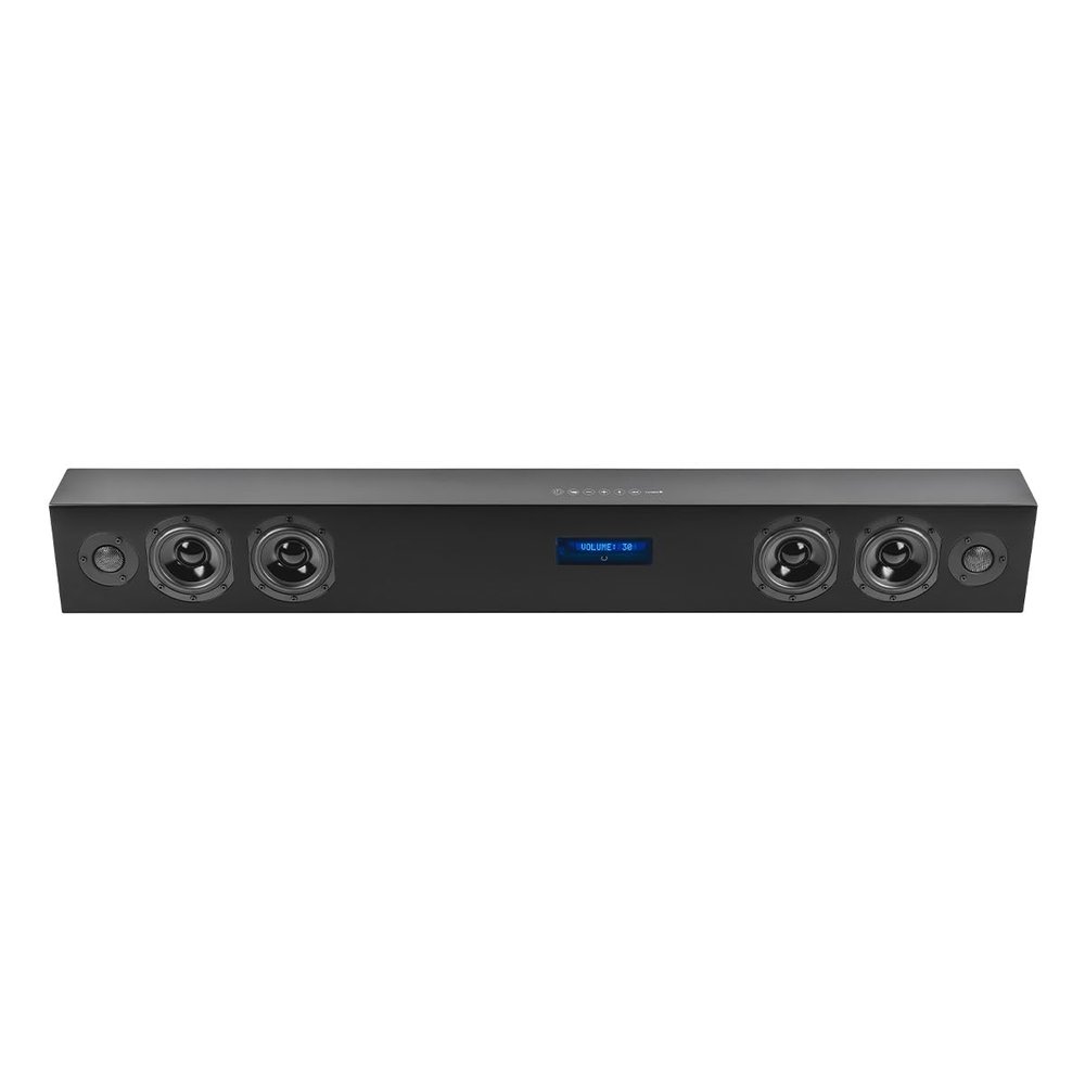 KIN by Totem Play Soundbar II 2 Channel Soundbar with Wall Bracket (Satin Black)